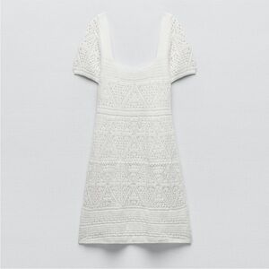 Zara Crochet Mini Dress NEW!